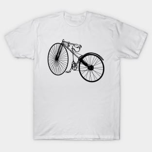 Black and white drawing - Bicyclette T-Shirt